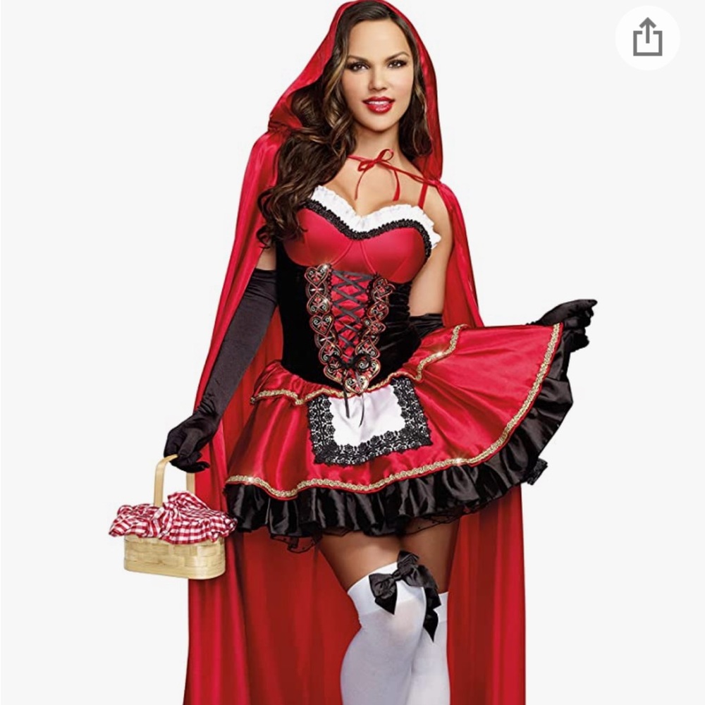 Little red riding hood costume cosplay Halloween